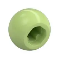 BALL 10.2, W/ CROSS HOLE