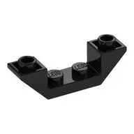 ROOF TILE 1X4, INV., DEG. 45, W/ CUTOUT