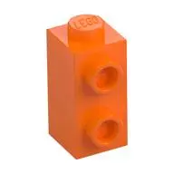BRICK 1X1X1 2/3, W/ VERT. KNOBS
