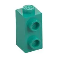 BRICK 1X1X1 2/3, W/ VERT. KNOBS