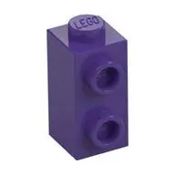 BRICK 1X1X1 2/3, W/ VERT. KNOBS