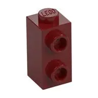 BRICK 1X1X1 2/3, W/ VERT. KNOBS