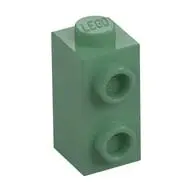 BRICK 1X1X1 2/3, W/ VERT. KNOBS