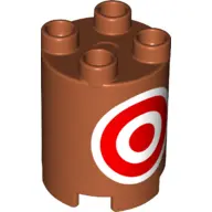 BRICK, ROUND 2X2X2, NO. 3