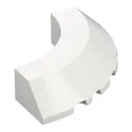 1/4 CONE 5X5, W/ CUTOUT