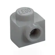 PLATE 1X1X2/3, W/ 1 KNOB, ROUNDED