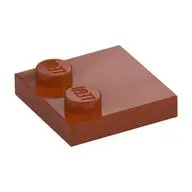 PLATE 2X2, W/ REDUCED KNOBS