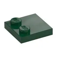 PLATE 2X2, W/ REDUCED KNOBS