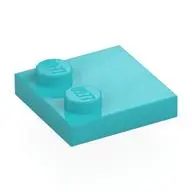 PLATE 2X2, W/ REDUCED KNOBS