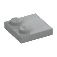 PLATE 2X2, W/ REDUCED KNOBS