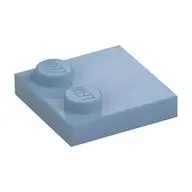 PLATE 2X2, W/ REDUCED KNOBS