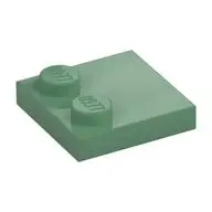 PLATE 2X2, W/ REDUCED KNOBS