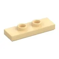 PLATE 1X3 W/ 2 KNOBS