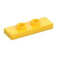 PLATE 1X3 W/ 2 KNOBS