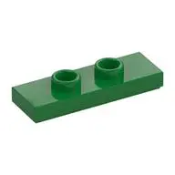 PLATE 1X3 W/ 2 KNOBS