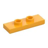 PLATE 1X3 W/ 2 KNOBS