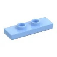 PLATE 1X3 W/ 2 KNOBS