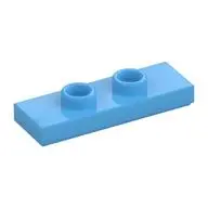 PLATE 1X3 W/ 2 KNOBS