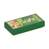 FLAT TILE 1X2, NO. 416