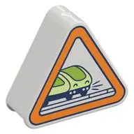 SIGN, TRIANGLE, NO. 5