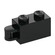 BRICK 1X2, W/ 3.2 SHAFT, VERT. END
