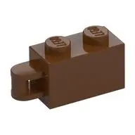 BRICK 1X2, W/ 3.2 SHAFT, VERT. END