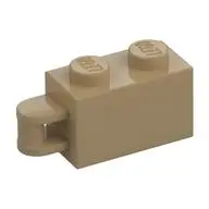BRICK 1X2, W/ 3.2 SHAFT, VERT. END