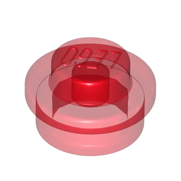 PLATE 1X1 ROUND