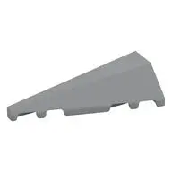 LEFT ROOF TILE 2X5, 45 DEG.