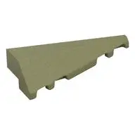 RIGHT ROOF TILE 2X5, 45 DEG.