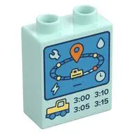 BRICK 1X2X2, NO. 253