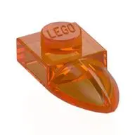 PLATE 1X1, W/ TOOTH
