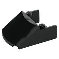 WINDSCREEN 4X5X1, 1/3 W/ STUDS