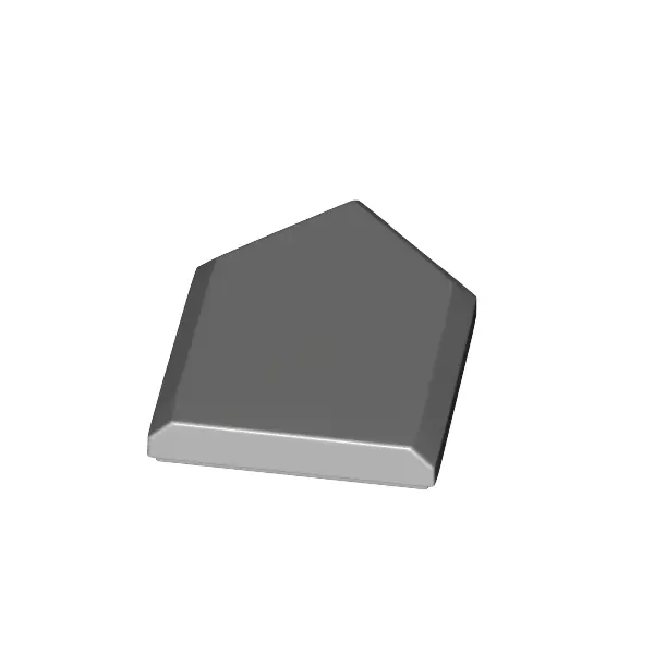 FLAT TILE 2X3 W/ ANGLE