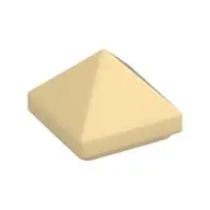 PYRAMID RIDGED TILE 1X1X2/3