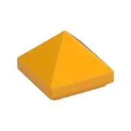 PYRAMID RIDGED TILE 1X1X2/3