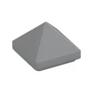 PYRAMID RIDGED TILE 1X1X2/3