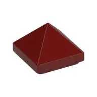 PYRAMID RIDGED TILE 1X1X2/3