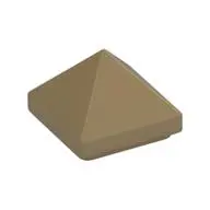 PYRAMID RIDGED TILE 1X1X2/3