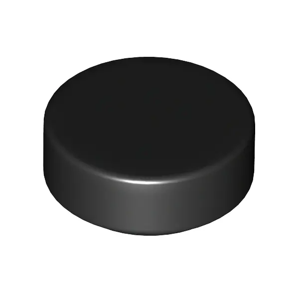 FLAT TILE 1X1, ROUND