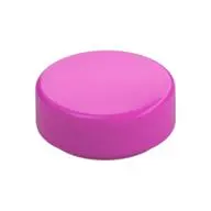 FLAT TILE 1X1, ROUND