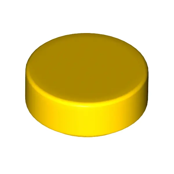 FLAT TILE 1X1, ROUND