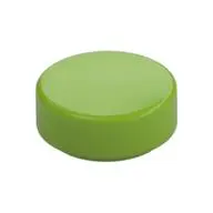 FLAT TILE 1X1, ROUND