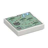 FLAT TILE 2X2, NO. 711