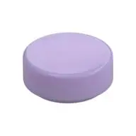 FLAT TILE 1X1, ROUND
