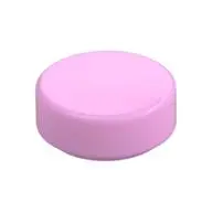 FLAT TILE 1X1, ROUND