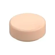 FLAT TILE 1X1, ROUND