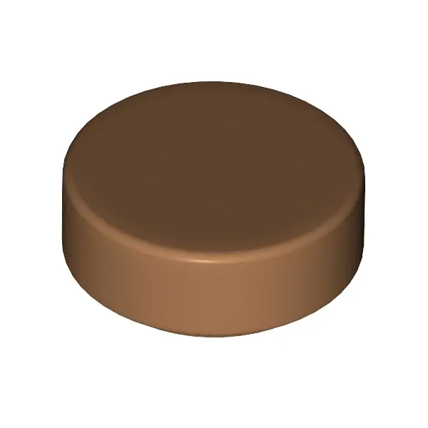 FLAT TILE 1X1, ROUND