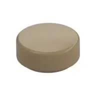 FLAT TILE 1X1, ROUND