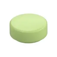 FLAT TILE 1X1, ROUND